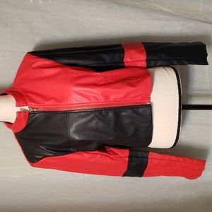 Harley Quinn XL jacket faux leather